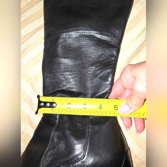 PRADA authentic vintage deepdark brown soft leather over the knee boots Used, 38 - Picture 10 of 16